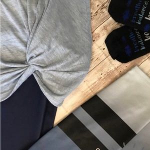 Altar’d State V-Neck Tank with Knot